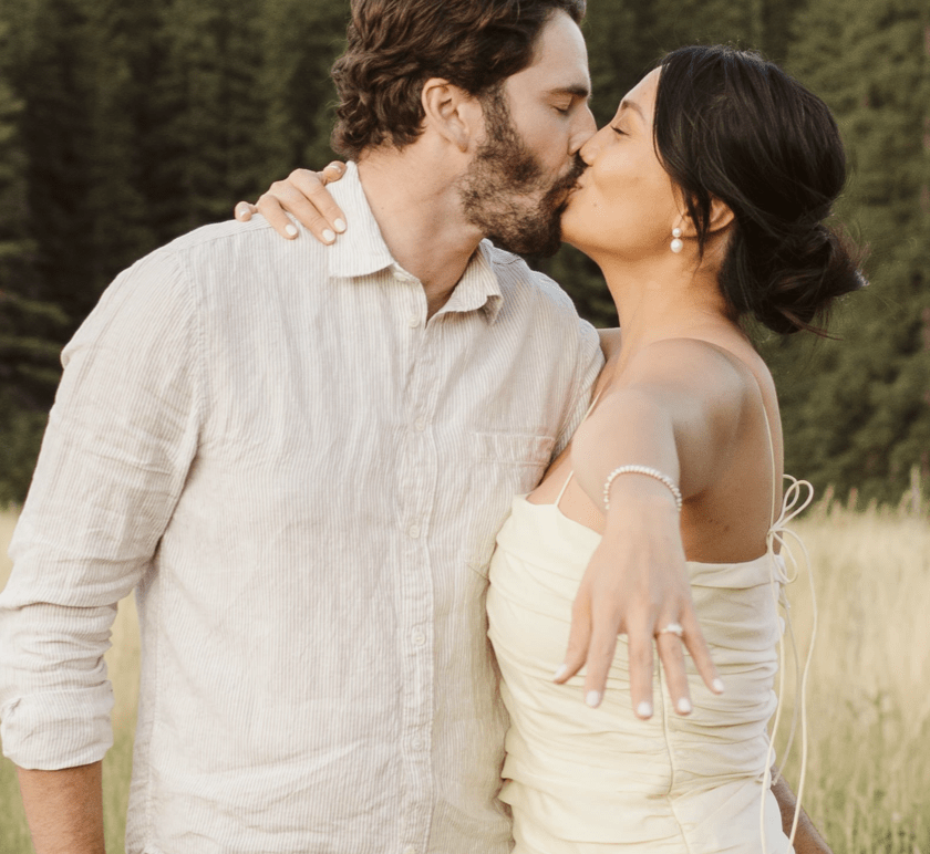 Image of a Newly Wed Couple