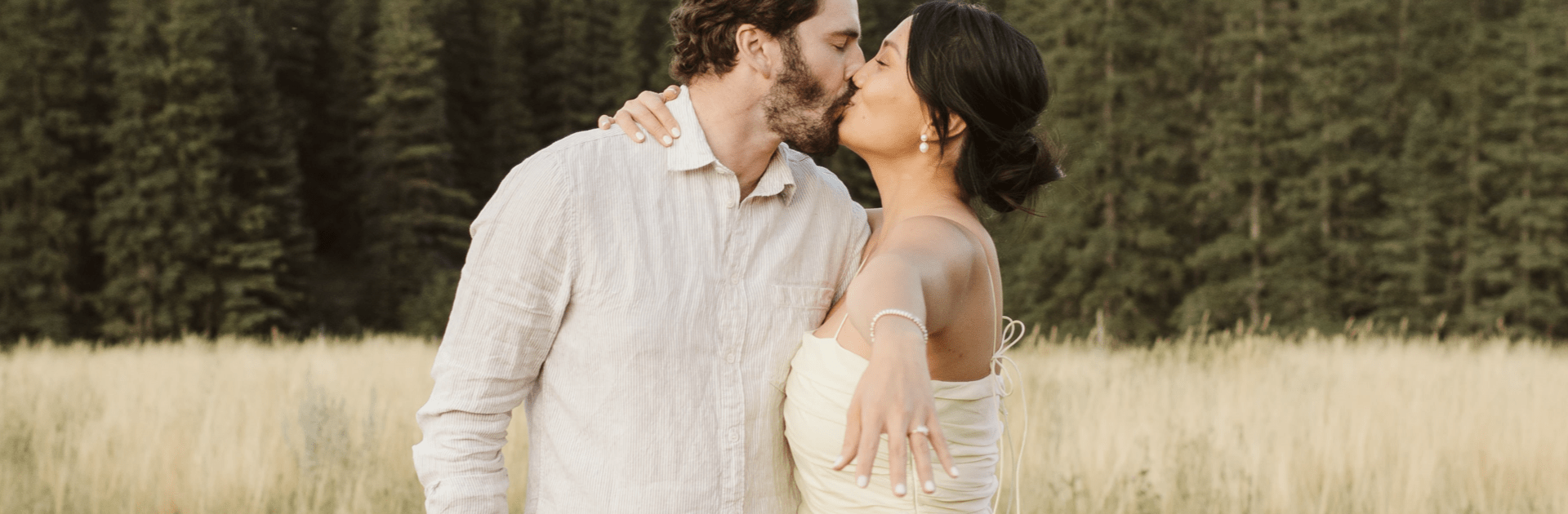 Image of a Newly Wed Couple