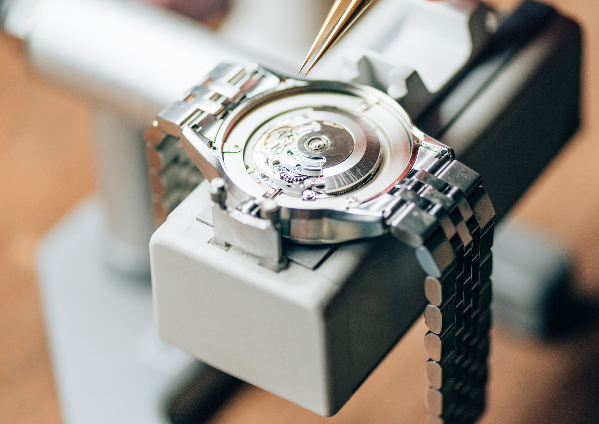 Image of the back of a Watch